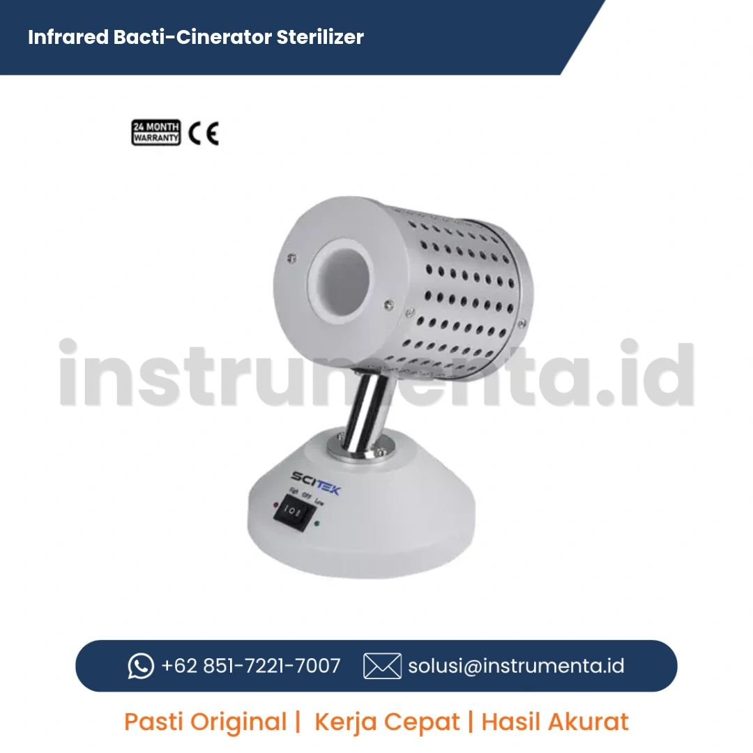 Ready Stock Infrared Bacti-Cinerator Sterilizer Scitek BC Series Alat Sterilisasi Ose dan Jarum Inokulasi Mikrobiologi